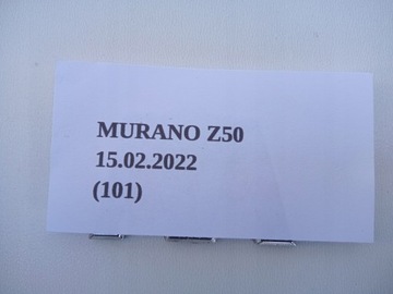 NÁPIS ZNAKY ZNAK NISSAN MURANO Z50