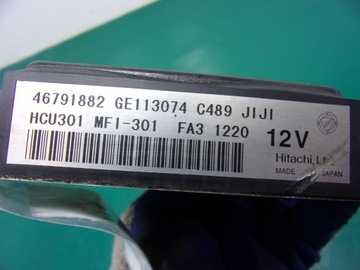 LANCIA LYBRA 1.8 16V JEDNOTKA ŘÍZENÍ MOTORU 46791882