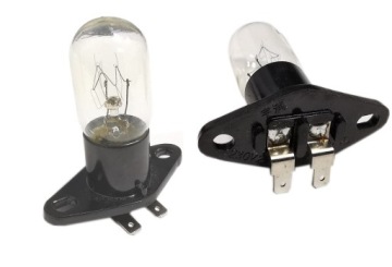 ŻARÓWKA DO MIKROFALI 230V 20W KONEKTORY KĄTOWE