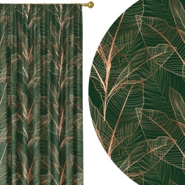 GOTOWE ZASŁONY NA ŻABKI 140x230 ZASŁONA NA TAŚMIE 076