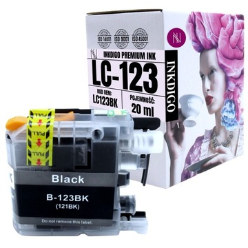 LC 123 XL - TUSZ do DRUKARKI BROTHER DCP-J132W DCP-J152W ZAMIENNIK LC123