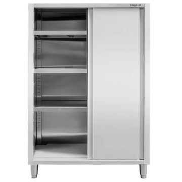 Szafa gastronomiczna ze stali nierdzewnej na naczynia 2-drzwiowa 120x50x180