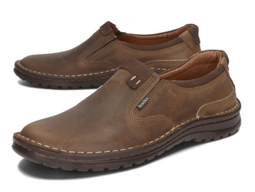 ОБУВЬ МУЖСКАЯ, ОБУВЬ КОЖАНАЯ 270/BRN КОРИЧНЕВЫЙ 41