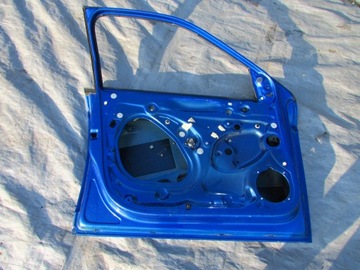 SKODA FABIA III 6V COMBI ДВЕРЬ ЛЕВАЯ ПЕРЕДНЯЯ СИНЯЯ 15 лет