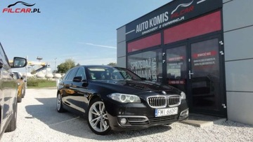 BMW Seria 5 F10-F11 Touring Facelifting 530d 258KM 2015 BMW Seria 5 Luxury SERWIS TYLKO ASO BMW 100 Be..., zdjęcie 1