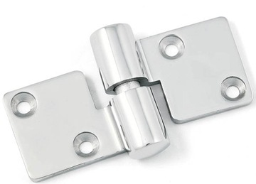 Zawias 92x36x4mm 8239 LEWY INOX POLEROWANY GRUBY iMATX