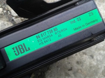 УСИЛИТЕЛЬ JBL PEUGEOT 607 9651773880