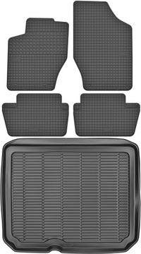 Citroen C4 HB 2010-2017 Dywanik i bagażnik