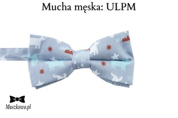 Szelki do spodni i muszka Zestaw męski elegancki na wesele ślub SZARY