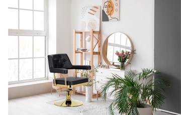 Fotel fryzjerski barberski hydrauliczny do salonu fryzjerskiego Ezra