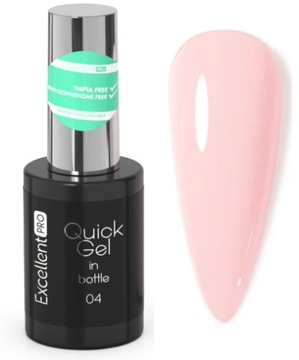 Excellent PRO Quick Gel in Bottle 11g 004 FRENCH PINK ŻEL W BUTELCE