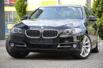 BMW Seria 5 F10-F11 Touring Facelifting 530d 258KM 2014 MEGA STAN 530D LIFT VIRTUAL KOKPIT SERWIS KREM SKÓRA GRZANE FOTELE IGŁA