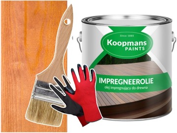 Koopmans Olej Do Tarasu IMPREGNEEROLIE Kasztan 2,5