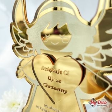 Благодарность крестным родителям за Святое Причастие