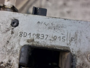 ZÁMEK DVEŘE LEVÝ PŘEDNÍ + KLIKA AUDI A4 B5 FL LY5K 8D1837015F