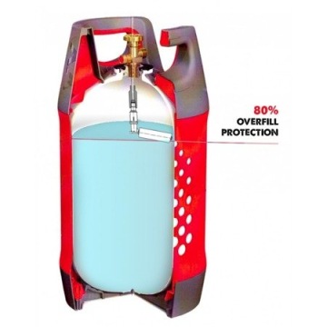 GASBANK DUO ЦИЛИНДР МНОГОКЛАПАННЫЙ ФОНАРЬ ДЛЯ КАМЕРЫ 11кг