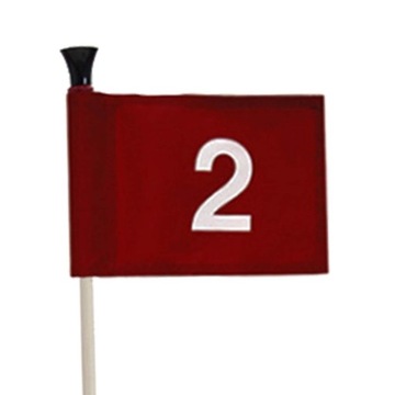 Golf Putting Green Flag and Hole Cup Ćwiczenie przydomowego trawnika Putt numer 2