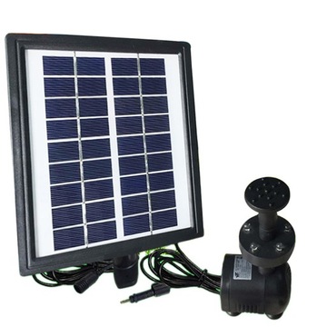 Funkcje pompy wodnej z panelem solarnym do fontann ogrodowych