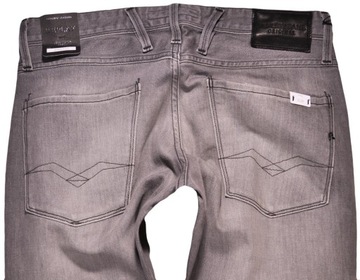 REPLEY spodnie SLIM jeans ANBASS _ W31 L34