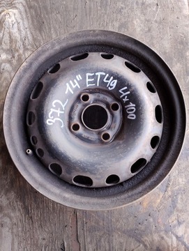 DISK OCELOVÝ OPEL TIGRA 14" ET49 5X100