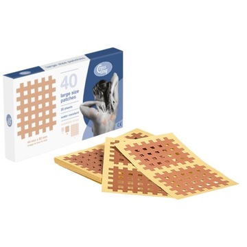 CROSSLINQ Plastry krzyżowe CROSS TAPE - 40 sztuk