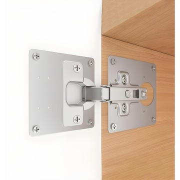 ПЛАСТИНА ДЛЯ РЕМОНТА МЕБЕЛЬНЫХ ПЕТЛЕЙ ШКАФА РЕМОНТНЫЙ КОМПЛЕКТ