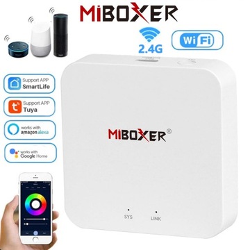 Mostek WIFI Router WL-BOX2 2.4GHz Tuya Alexa ANDROID iOS MiBoxer Milight