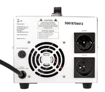 СТАБИЛИЗАТОР НАПРЯЖЕНИЯ AVR PRO 3000ВА ДЛЯ ГЕНЕРАТОРА 3%