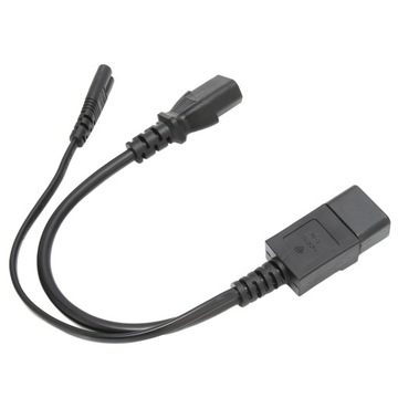 Кабель IEC320 C14 «папа» — «мама» C13 C7
