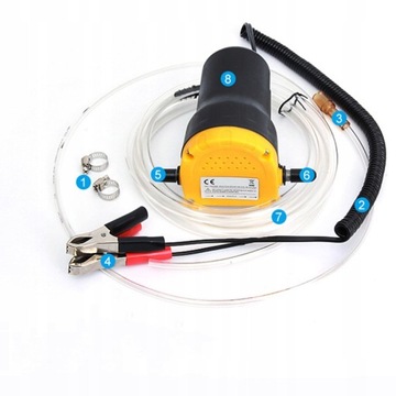 ЭЛЕКТРИЧЕСКИЙ НАСОС МАСЛЯНО-ТОПЛИВНЫЙ НАСОС 12 В 60 Вт