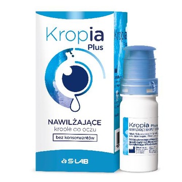 Kropia Plus nawilżające krople do oczu 10ml