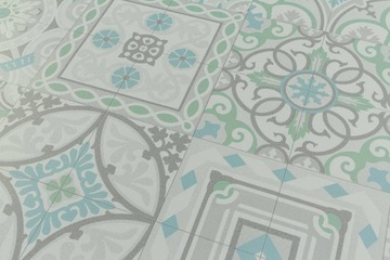 ширина 2 м КОВЕР ПВХ ПЛЕЧВОРК ПЛИТКА БОХО