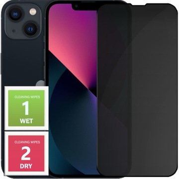 SZKŁO HARTOWANE do IPHONE 13 / 13 PRO ANTYSZPIEGOWSKIE SZYBKA 9H