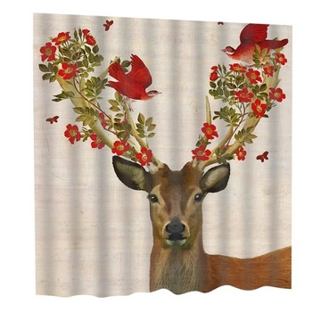 Материал для штор для ванной комнаты с цифровой печатью, полиэстер, комплименты для вашего дома