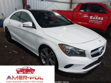 Mercedes CLA C117 2018 Mercedes-Benz CLA 2018 MERCEDES-BENZ CLA 250 4MATIC 2.0 Benzyna 208KM