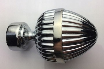 MRC: ZAKOŃCZENIE KOŃCÓWKA PALAZZO 25 mm CHROM