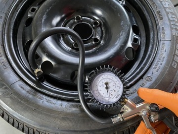 Пистолет для накачивания колес с допуском 10 бар.