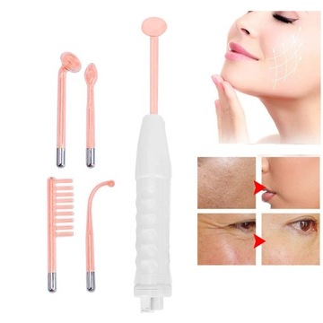 Derma wand darsonval 4 elektrody peloty najmocniejszy PRO do skóry twarzy