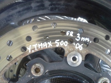 YAMAHA T MAX 500 tarcza hamulcowa przednia