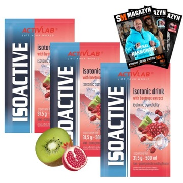 ACTIVLAB ISO ACTIVE 3 x 31.5 G NAPÓJ IZOTONICZNY ISO IZOTONIK ENERGIA