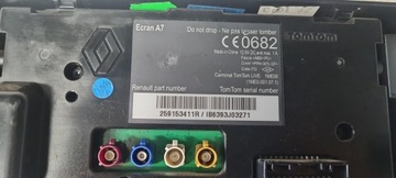 Renault Megane III Radio NAVI USB BT 281152275R