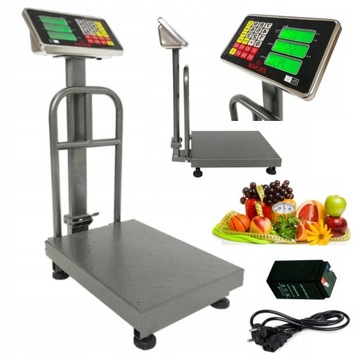 ELEKTRONICZNA WAGA SKLEPOWA MAGAZYNOWA LCD 100KG