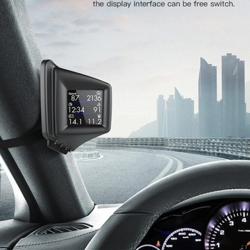 Автомобильный HUD-дисплей OBD GPS-датчик