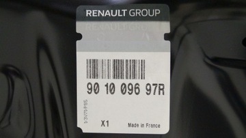 RENAULT CLIO 5 V 19-24 VÍKO KUFRU ZADNÍ KRYT KUFRU