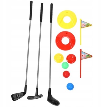 ZESTAW GOLFOWY DLA DZIECI ZAWIERA KIJE GOLFOWE