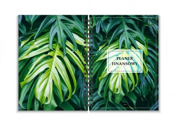 Planer finansowy B5 budżetowy organizer domowy JUNGLE