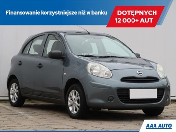 Nissan Micra IV Hatchback 5d 1.2 80KM 2011 Nissan Micra 1.2 16V, Salon Polska, Klima,ALU