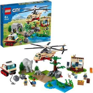 LEGO CITY 60302 NA RATUNEK DZIKIM ZWIERZĘTOM