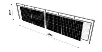 Fotowoltaiczny zestaw balkonowy 800W SolarBox