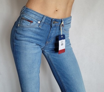 rurki TOMMY Jeans Hilfiger SOPHIE Skinny W24 XXS